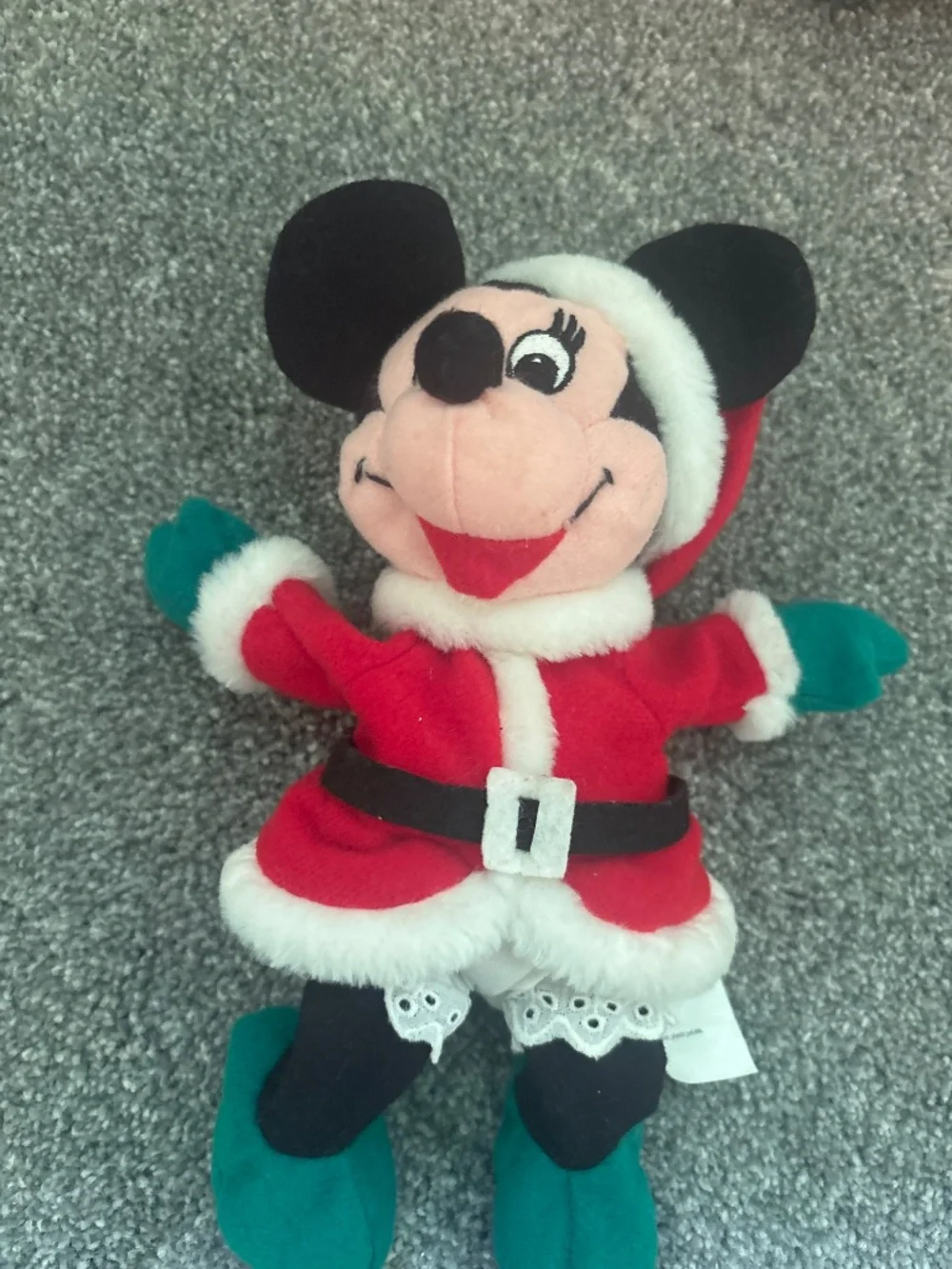 Christmas Mickey and Minnie Dolls